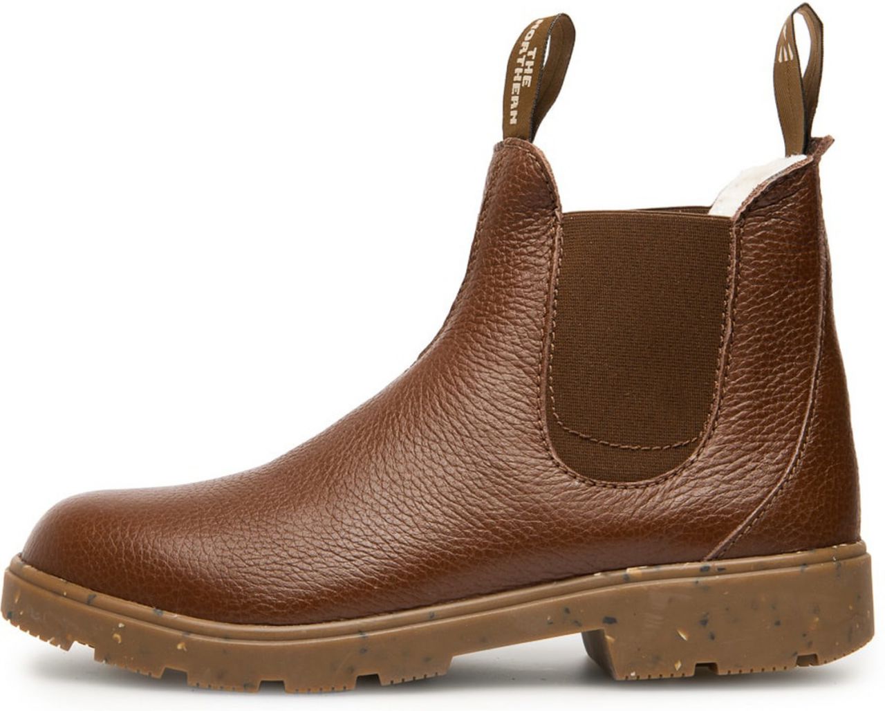 The Northern Damen Stiefel niedrig mit Lammfell Elchleder Sag''