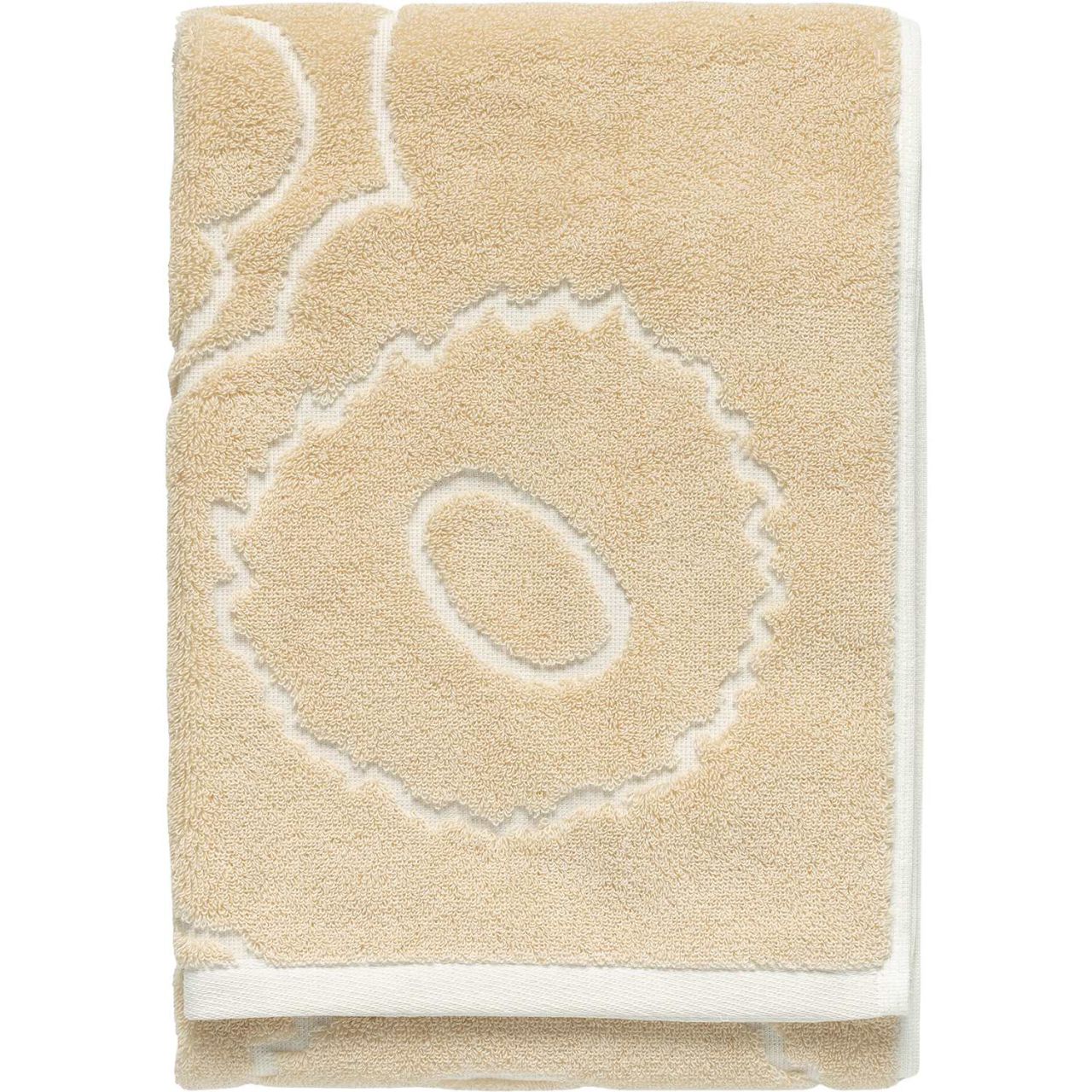 Marimekko Unikko Handtuch (Öko-Tex) 50x100 cm stroh, creme''