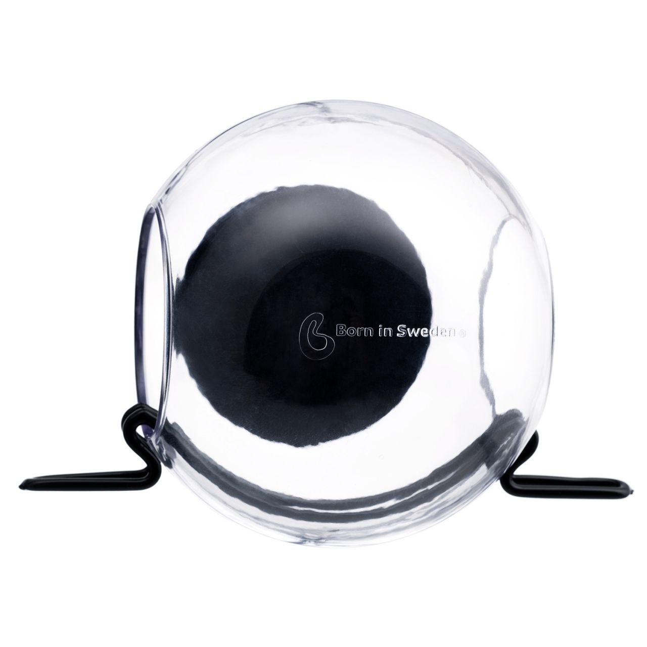 Born in Sweden Vogelfutterkugel für das Fenster Länge 18 cm Ø 10...