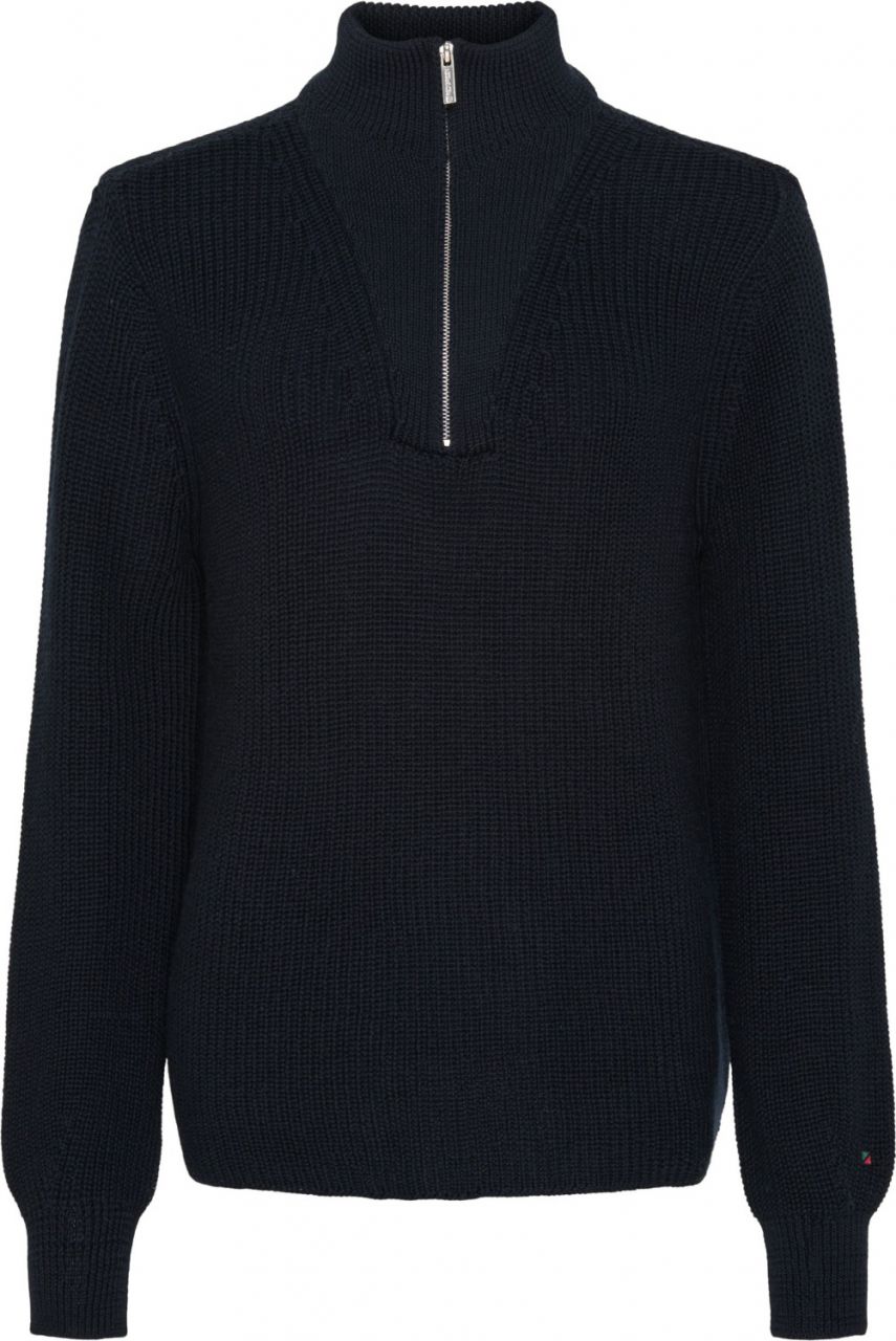 REDGREEN Damen Pullover mit Kragen und 1/4 Reißverschluss Laila''