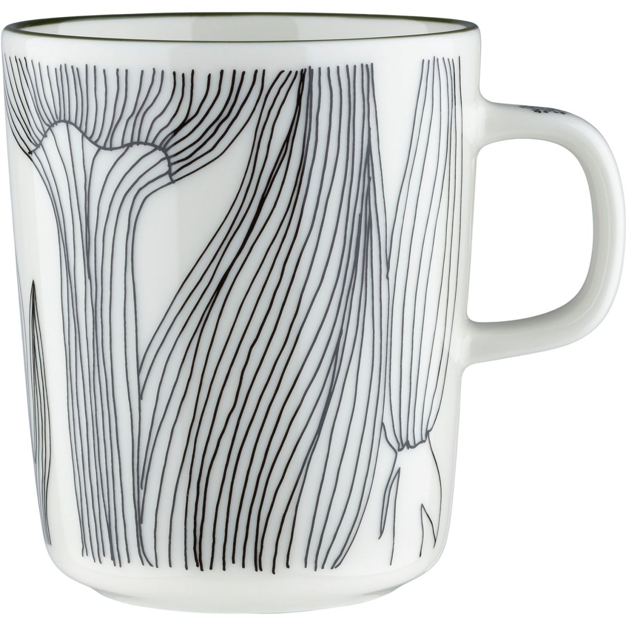 Marimekko Kukat Puhkeavat (Blumen blühen) Oiva Tasse / Becher 0,25...