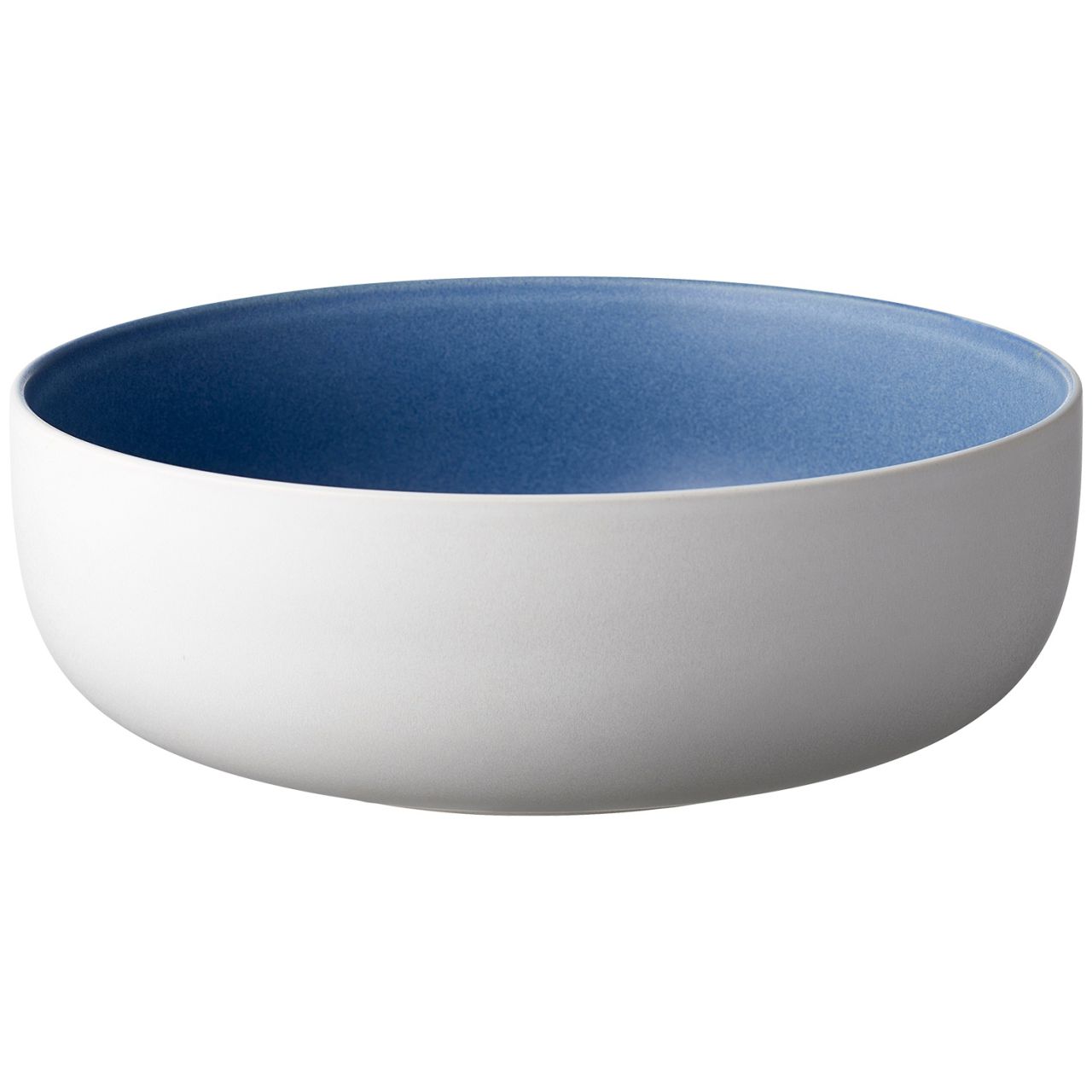 Studio Round North Schüssel Ø 25 cm mattweiß, matt farbig river''