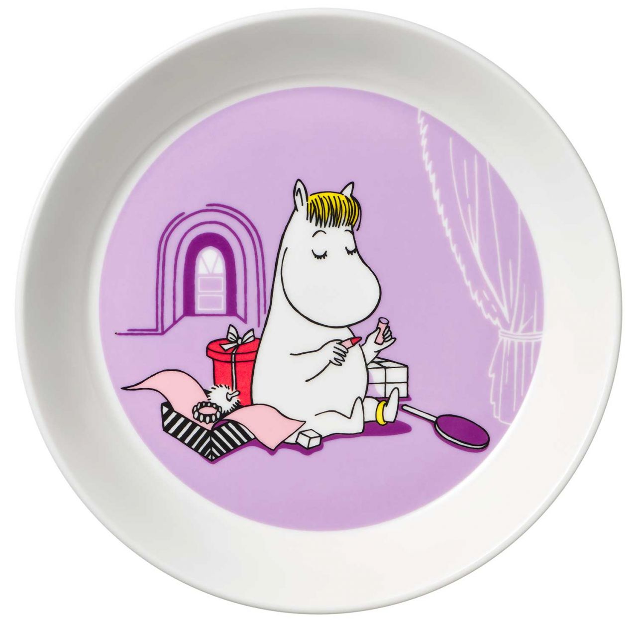 Moomin by Arabia Mumins Snorkmädchen Teller Ø 19 cm lila''