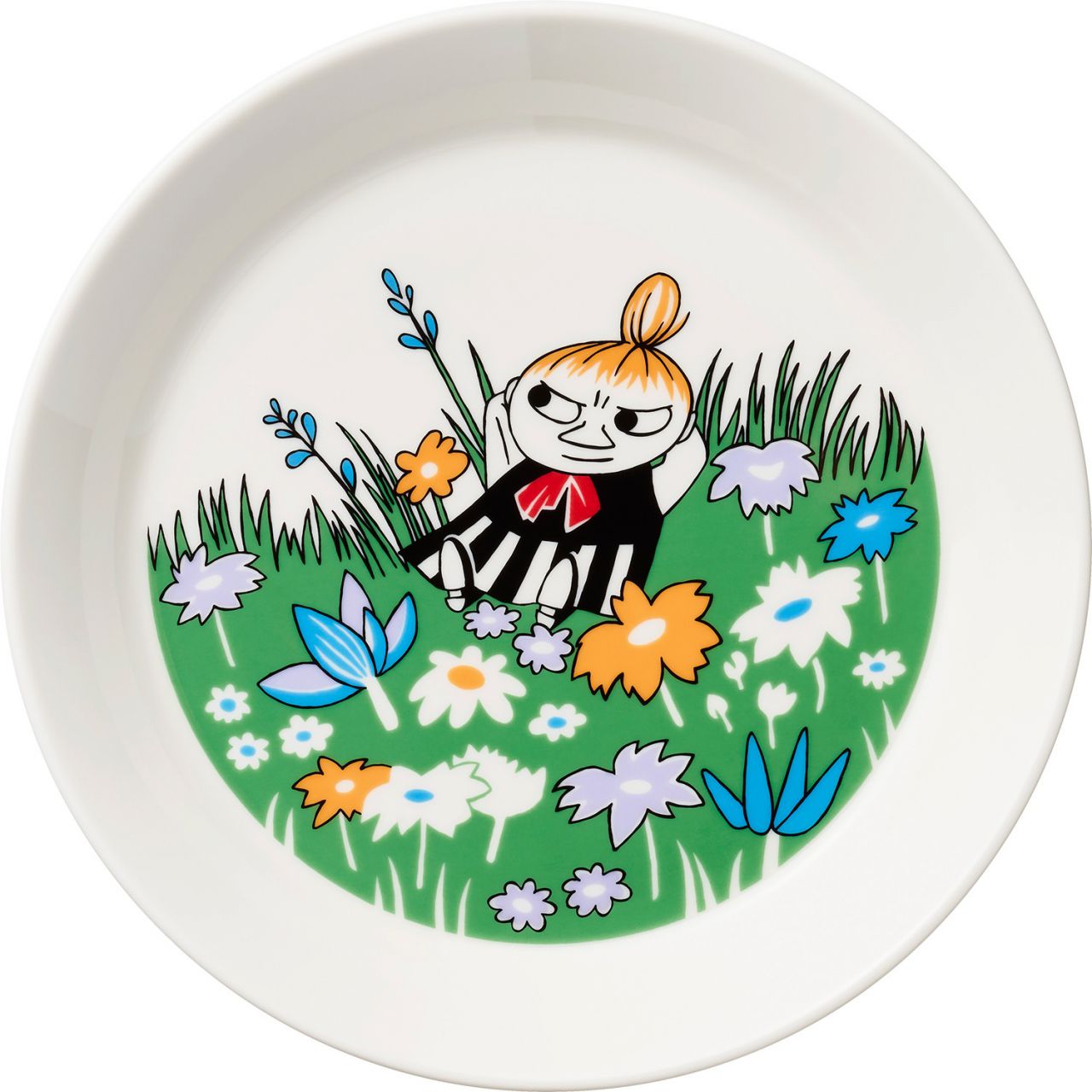 Moomin by Arabia Mumins Little My and Meadow Teller Ø 19 cm grün,...