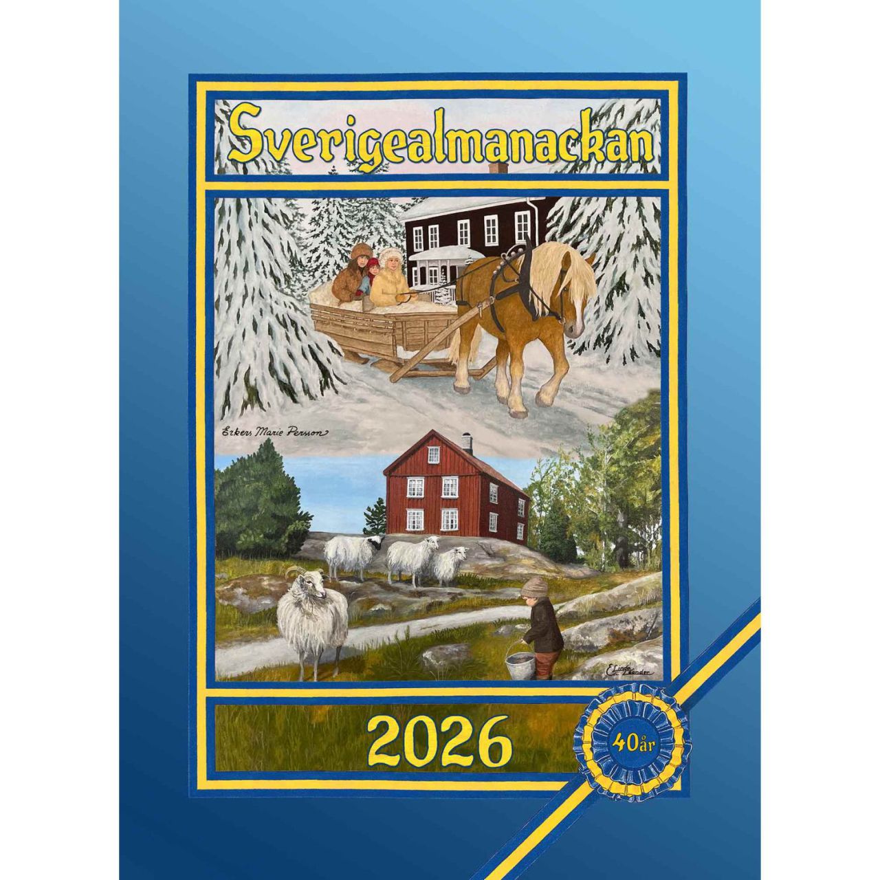 Sverigealmanackan Kalender 2026''