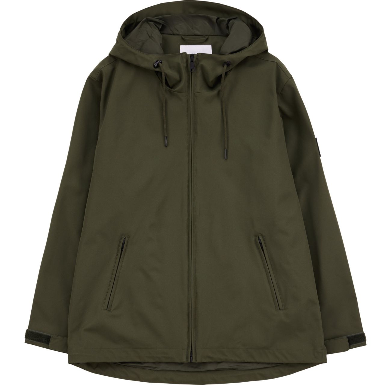 Makia Clothing Herren Regenjacke mit verstellbarer Kapuze waldgrün...