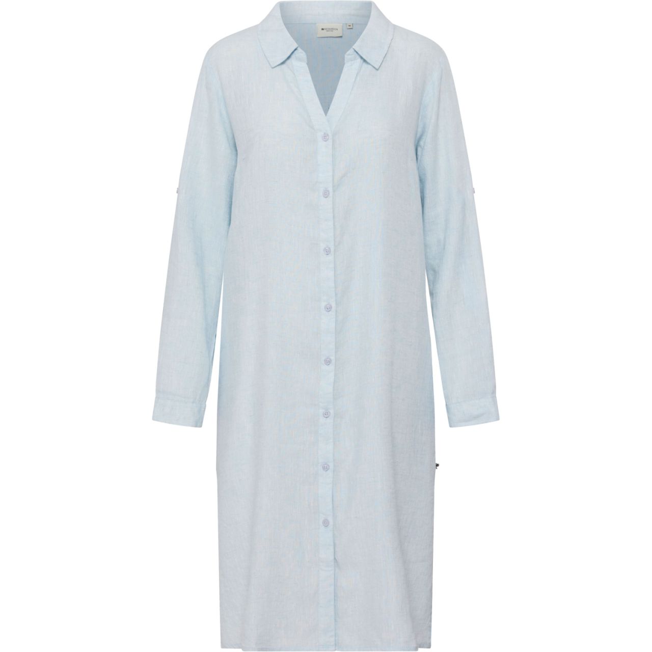 REDGREEN Damen Kleid mit 70% Leinen Donna sky blue''