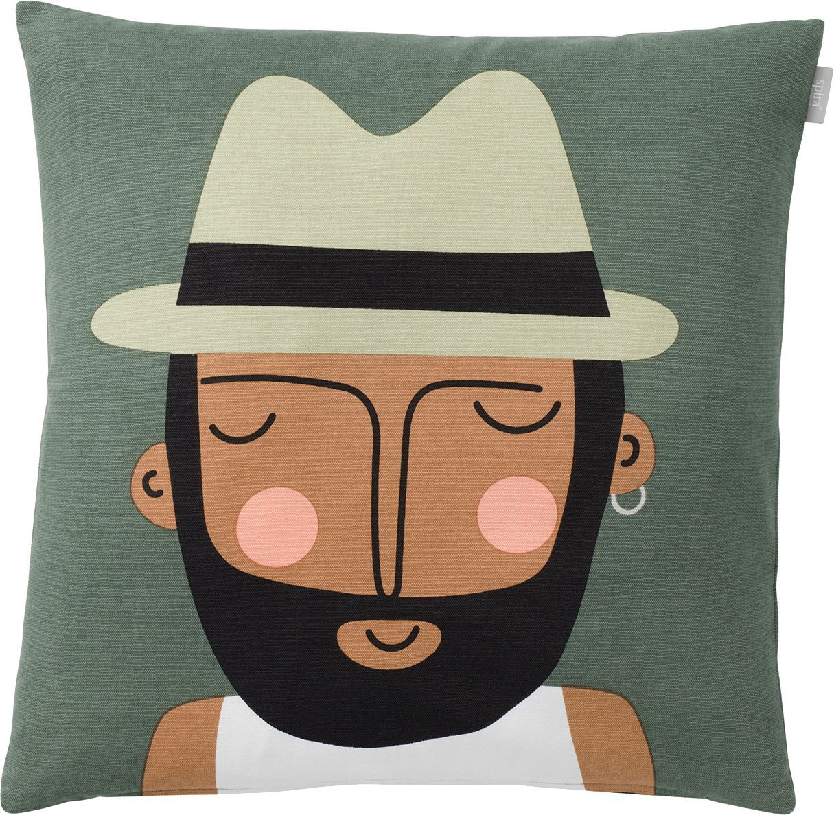 Spira of Sweden Kompiskudde Max Kissenhülle (Öko-Tex) 47x47 cm...