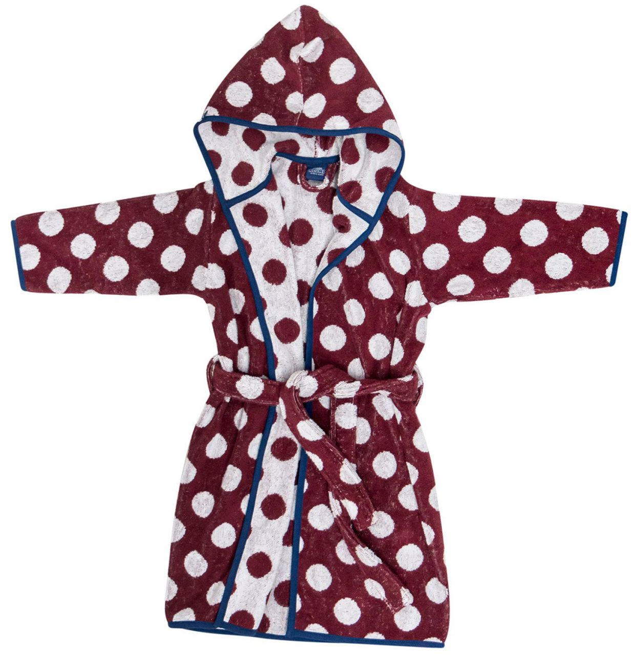 Rasmus Klump (Petzi) Unisex Kinder Bademantel rot''