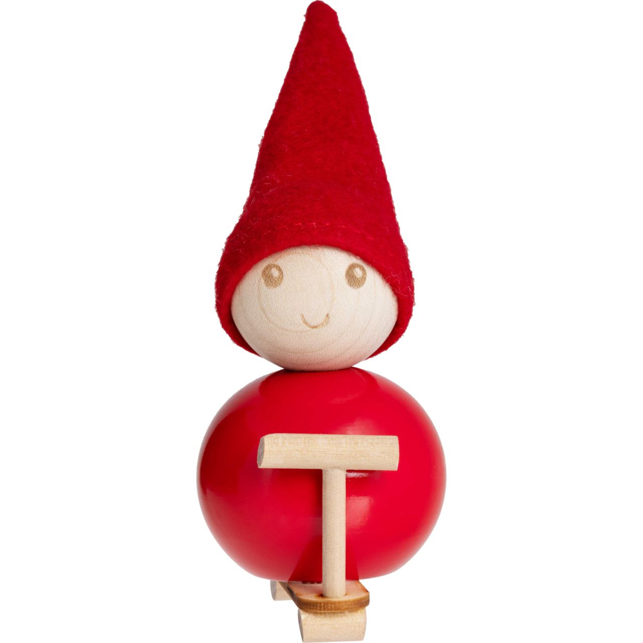 Aarikka Tonttu Scooter Höhe 11 cm rot''