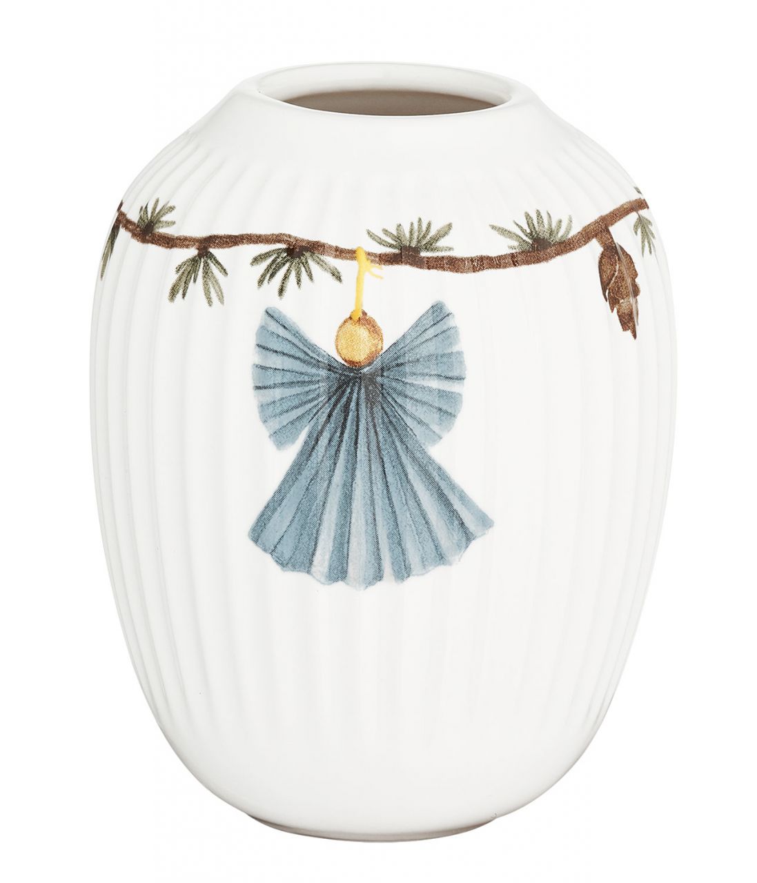 Kähler Design Hammershøi Weihnachten Vase Höhe 10,5 cm''