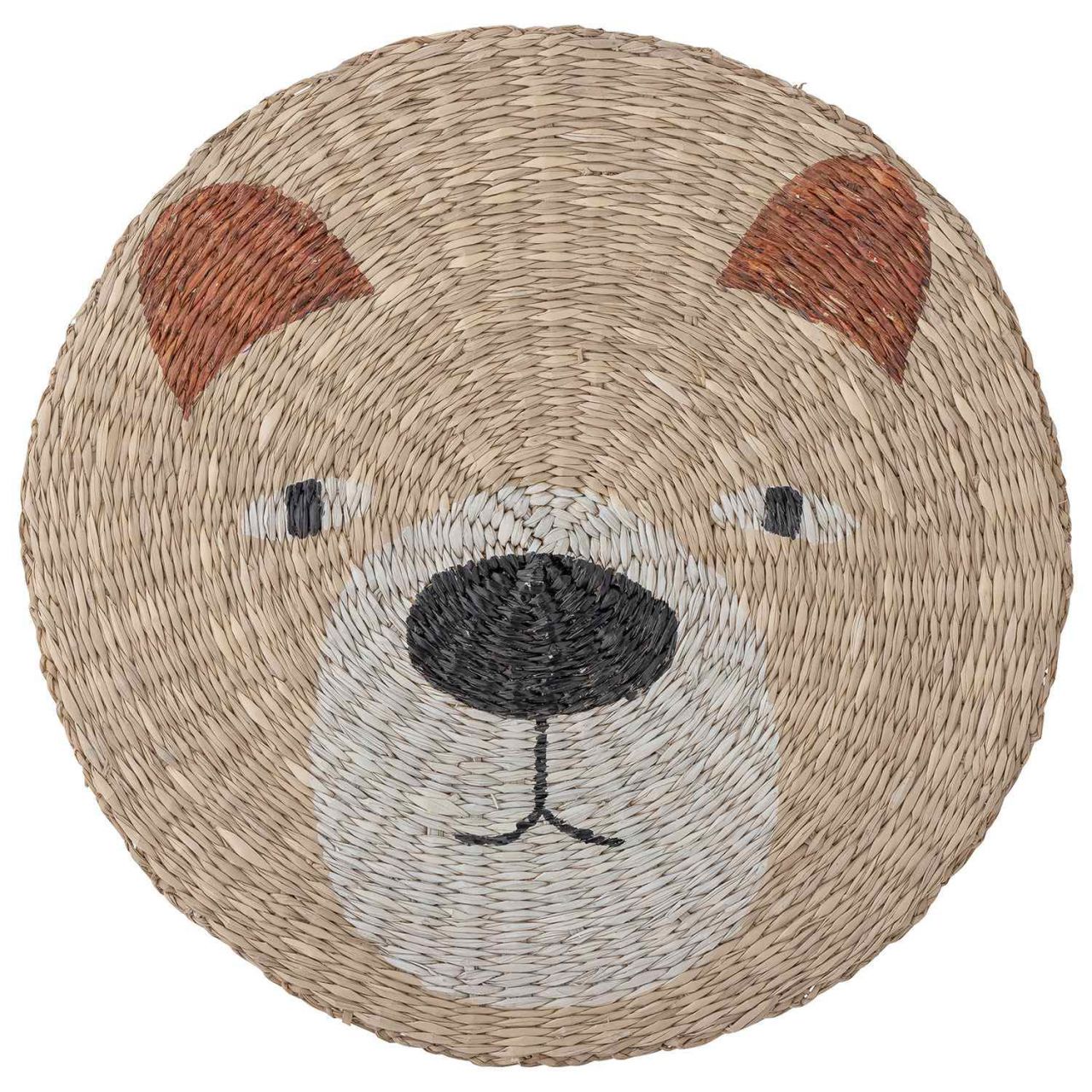 Bloomingville Mini Tischset Seegras Ø 38 cm braun Malla''