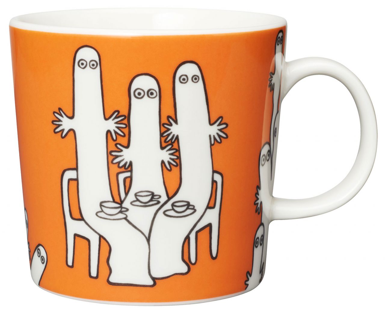 Moomin by Arabia Mumins Hattifatteners Tasse / Becher 0,3 l orange''