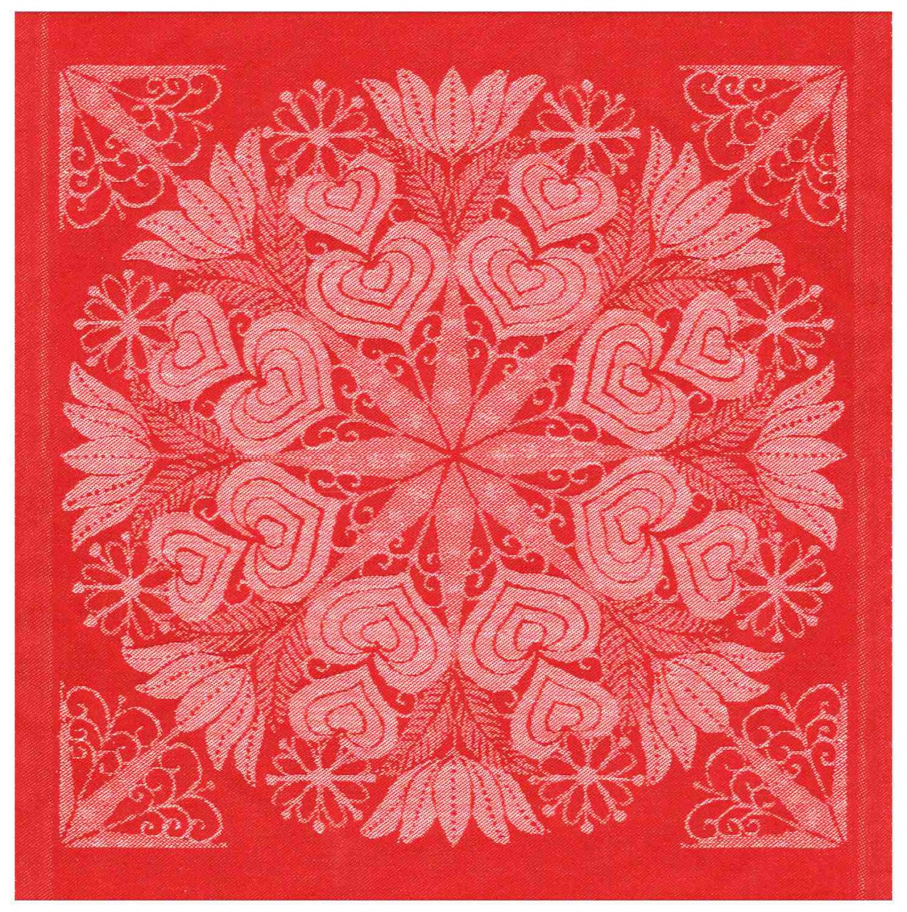 Ekelund Weihnachten & Winter Hjärtbo Stoffserviette (Öko-Tex)...