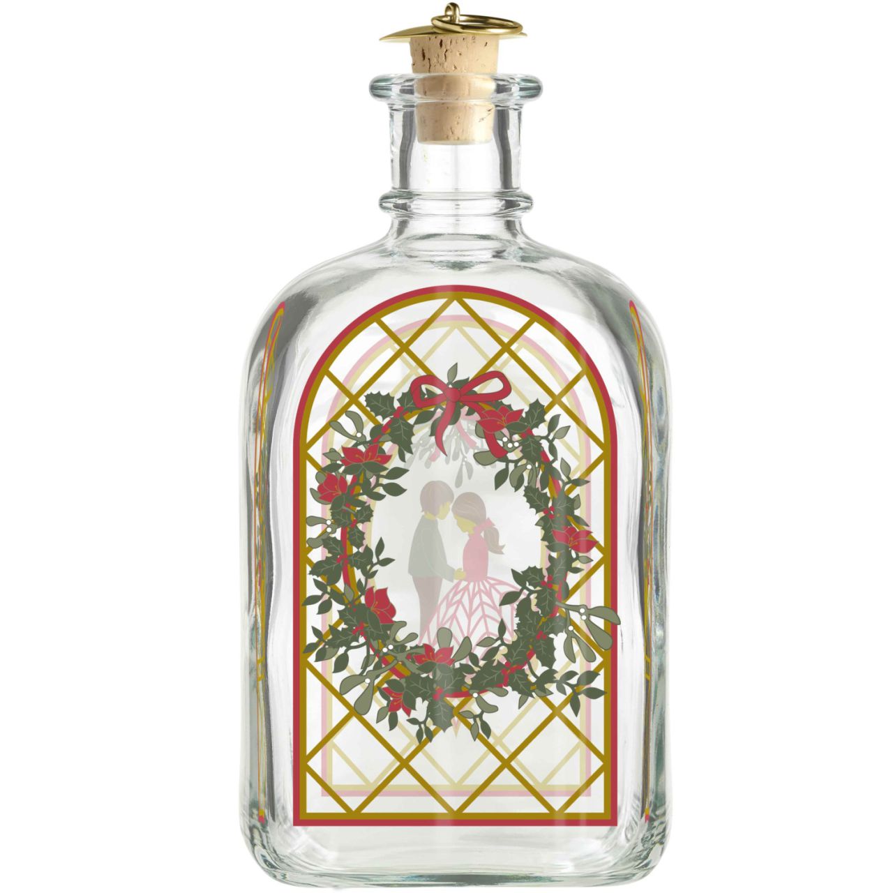 Holmegaard Weihnachten 2025 Weihnachtsflasche 73 cl''