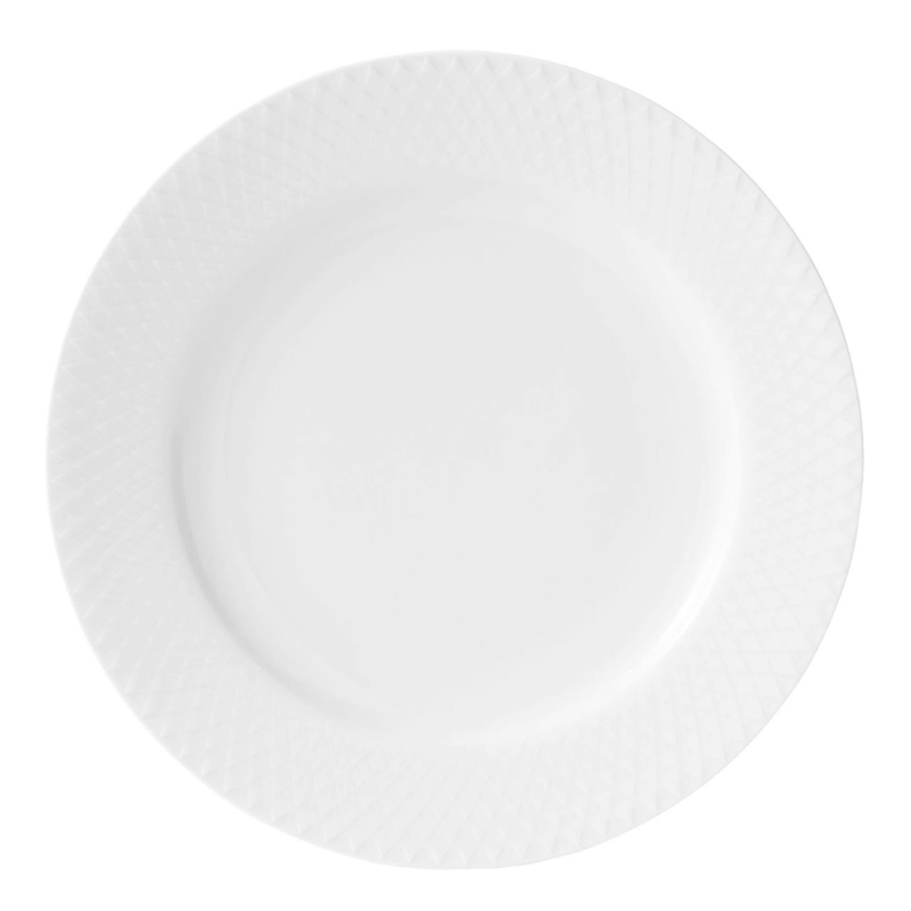 Lyngby Porcelæn Rhombe Teller Ø 21 cm''