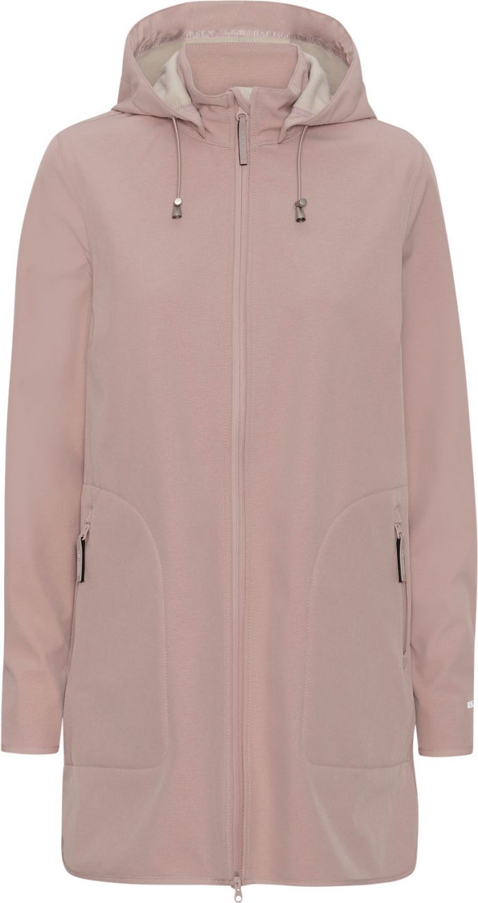 Ilse Jacobsen Damen Regenjacke Soft Shell mit abnehmbarer Kapuze...