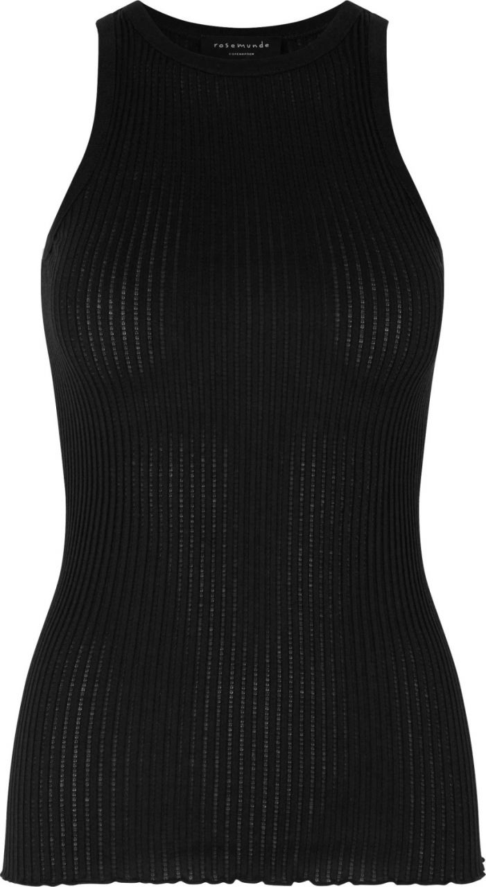 Rosemunde Copenhagen Damen Top Seide Rundausschnitt 1559''