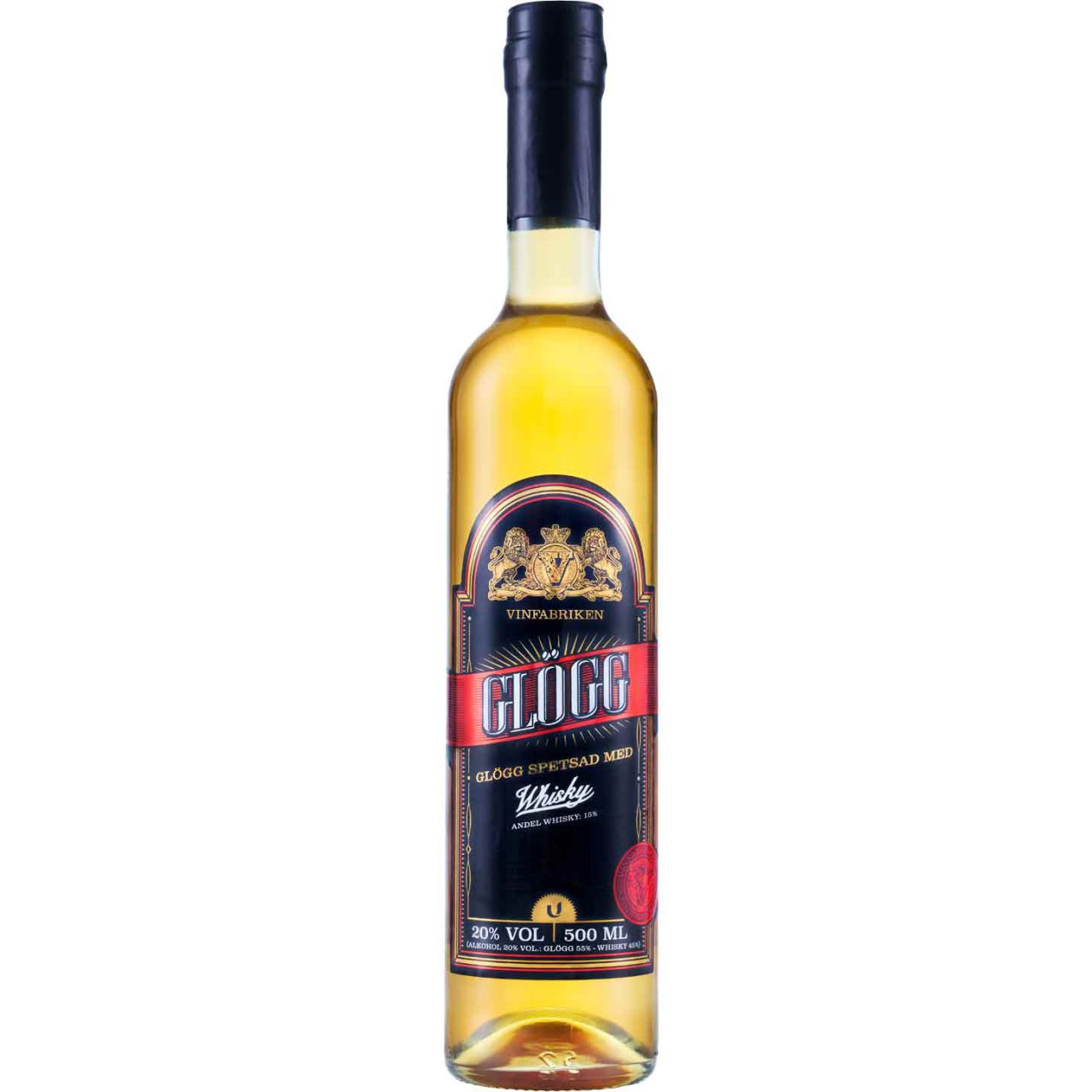 Vinfabriken Whisky Glögg 20% vol. 0,5 l''