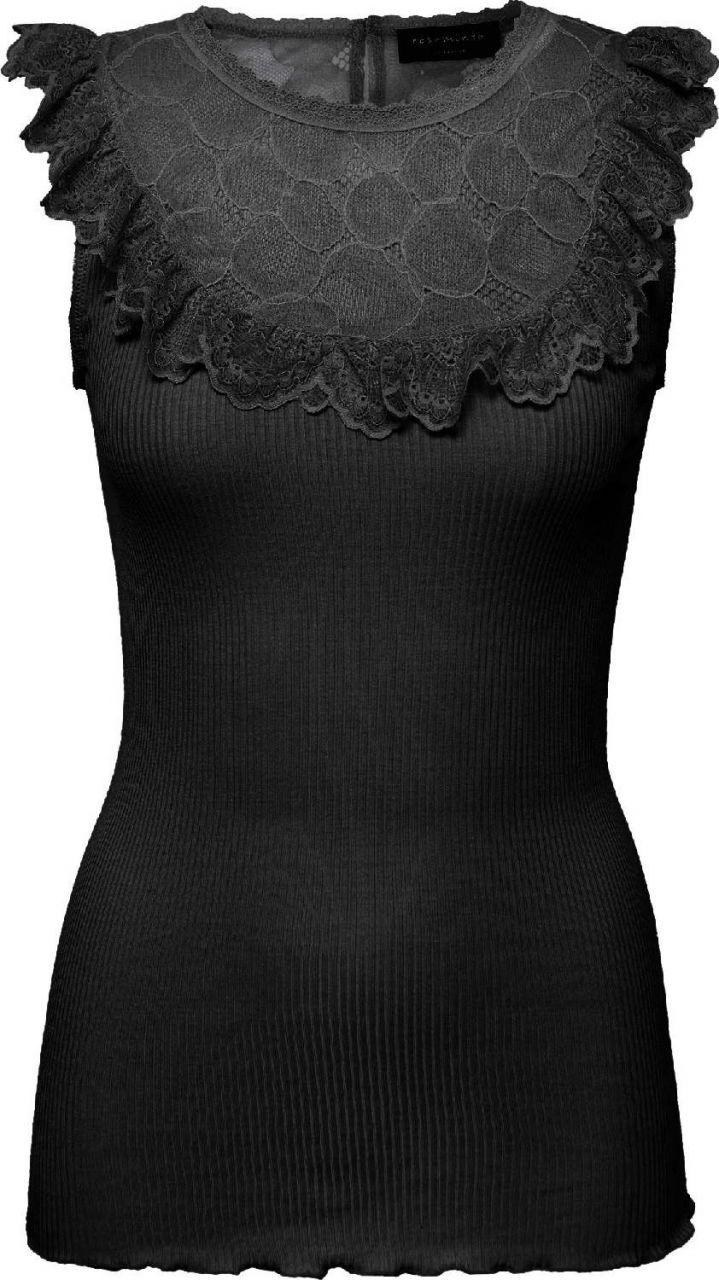 Rosemunde Copenhagen Damen Top Seide Vintage Spitze Bogotá''