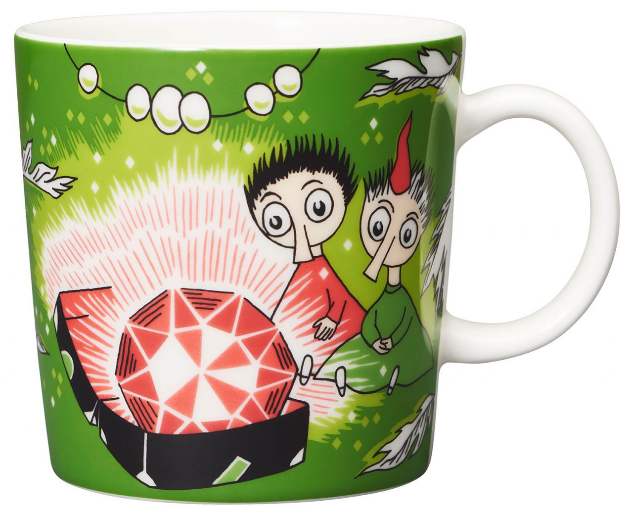 Moomin by Arabia Mumins Thingumy & Bob & König der Rubine Tasse /...