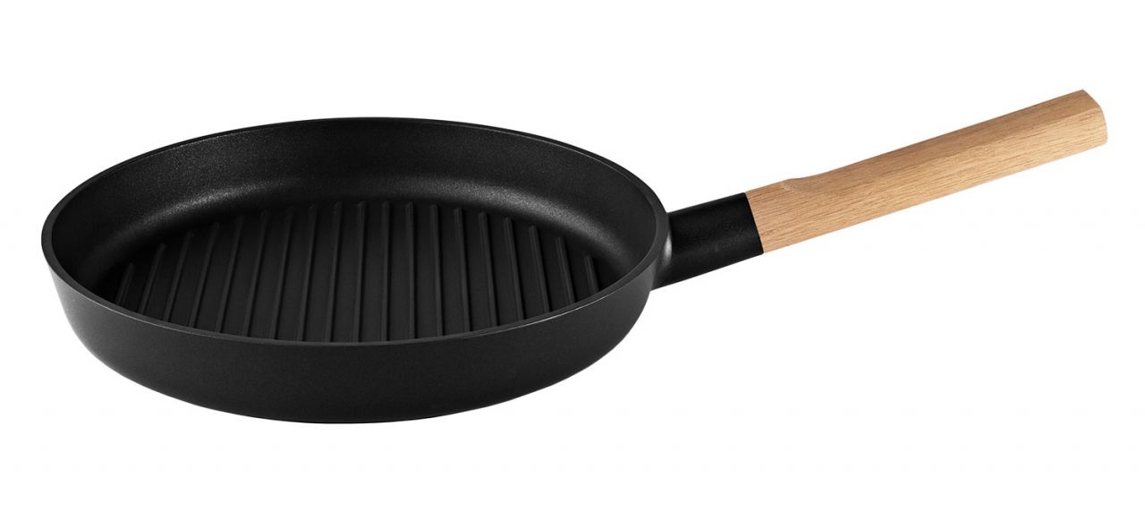 Eva Solo Nordic Kitchen Alu schwarz Grillpfanne Ø 28 cm beschichtet''