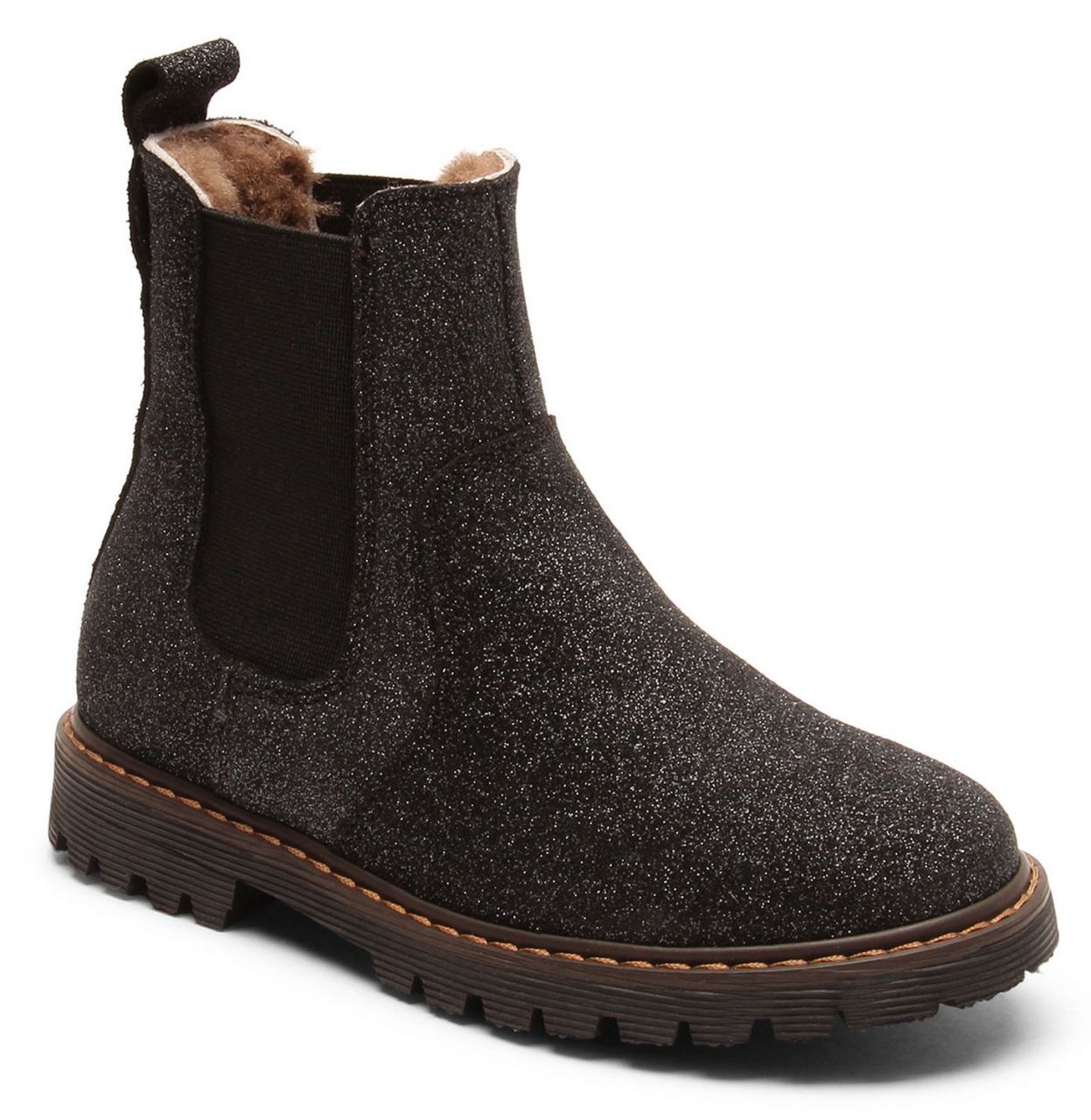 Bisgaard Unisex Kinder Halbstiefel mit Lammfell / Easy Entry Neel''