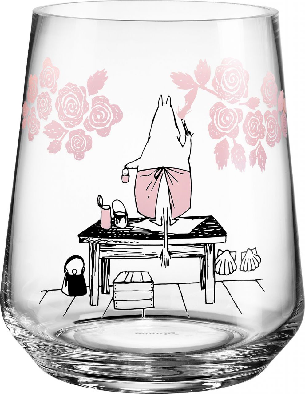 Muurla Mumins Originals Vase / Laterne Höhe 17,5 cm Ø 15 cm klar''