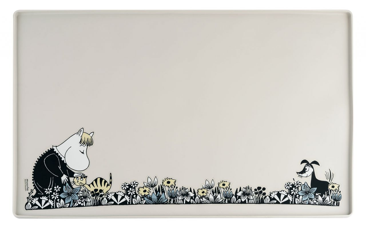 Muurla Mumins Haustiere Napfunterlage 40x60 cm Silikon''