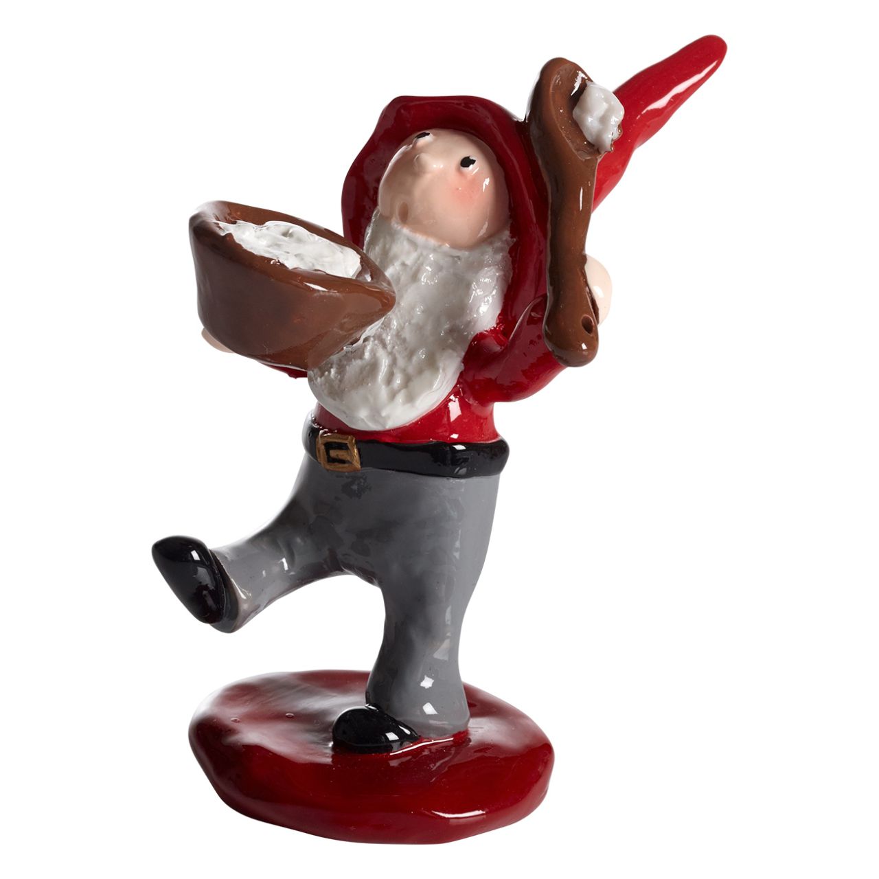 Nääsgränsgården Tomtesson mit Brei Höhe 9,5 cm rot''