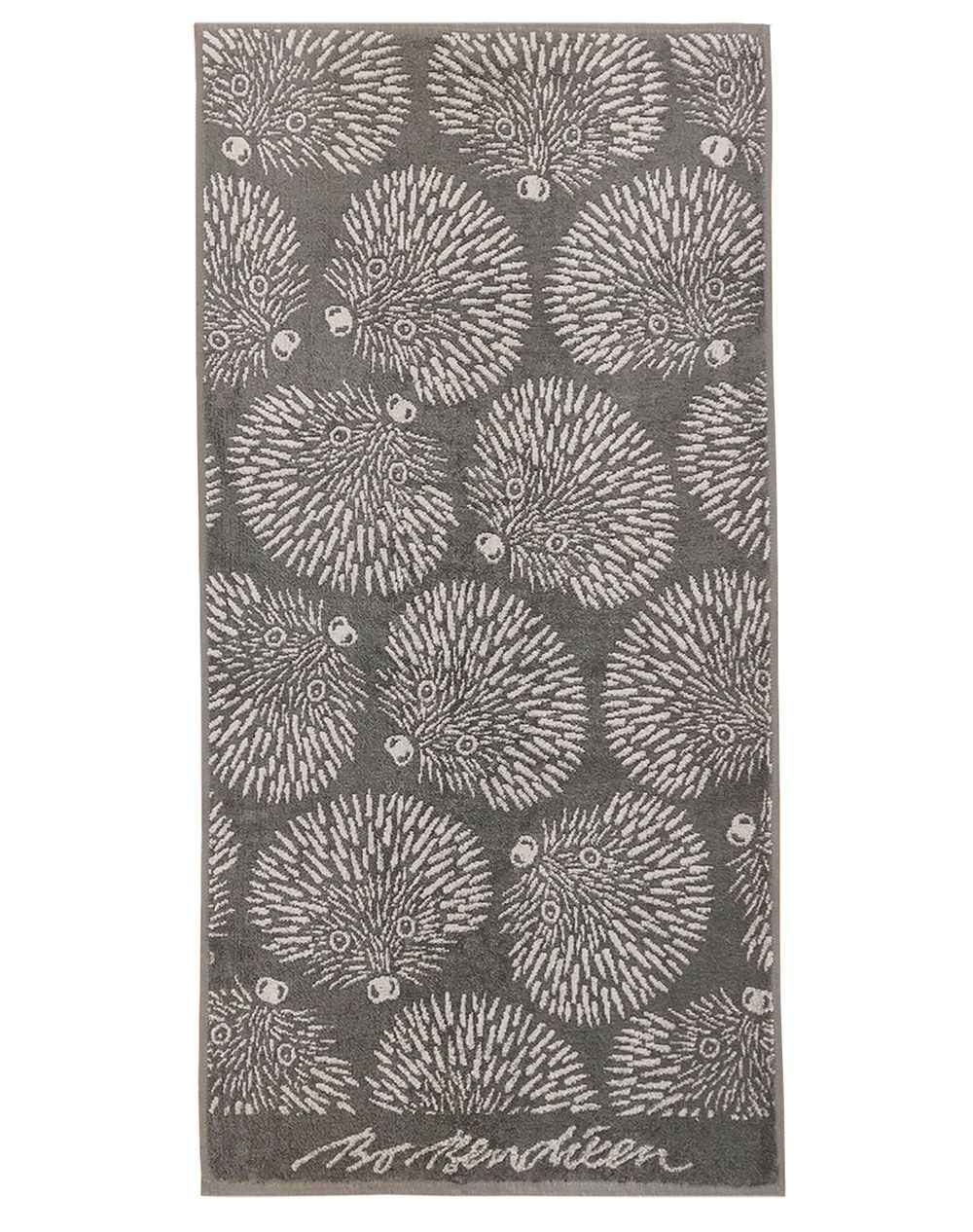 Bo Bendixen Handtuch Igel 50x100 cm grau''