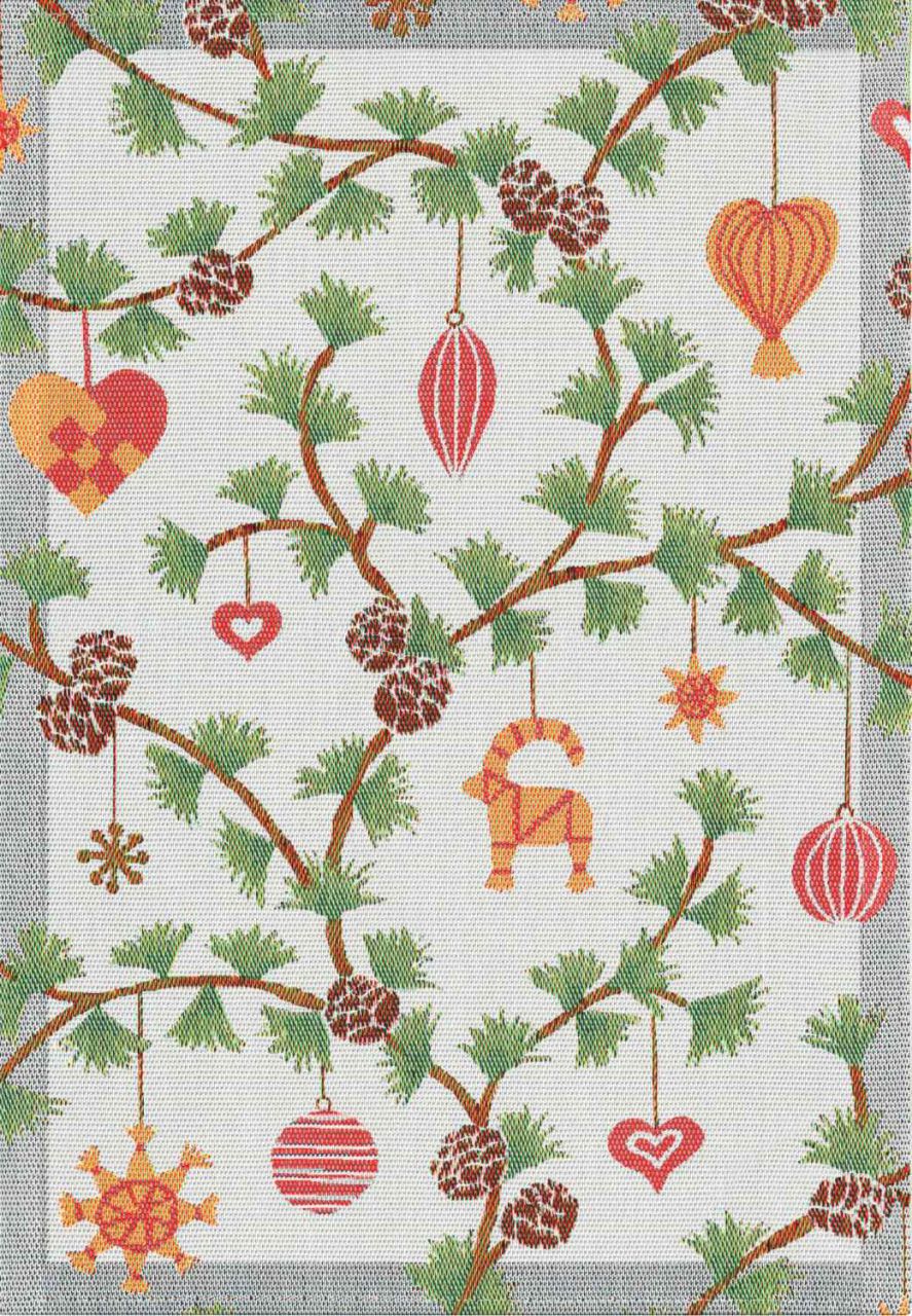 Ekelund Weihnachten / Winter Weihnachtliches Obst Geschirrtuch...