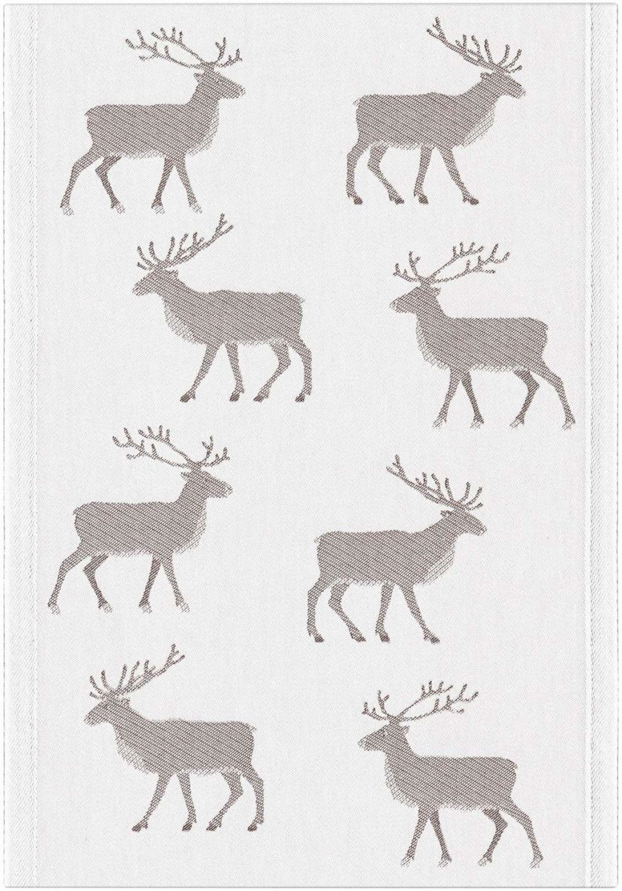 Ekelund Tiere Rentierwanderung Geschirrtuch (Öko-Tex) 35x50 cm...