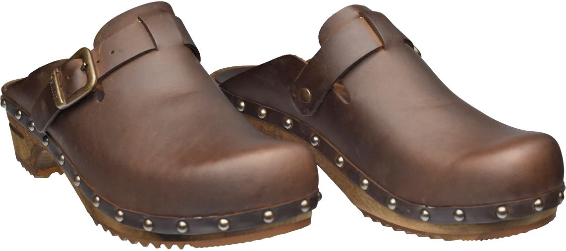 Sanita Damen Clogs Holz offen Kristel''