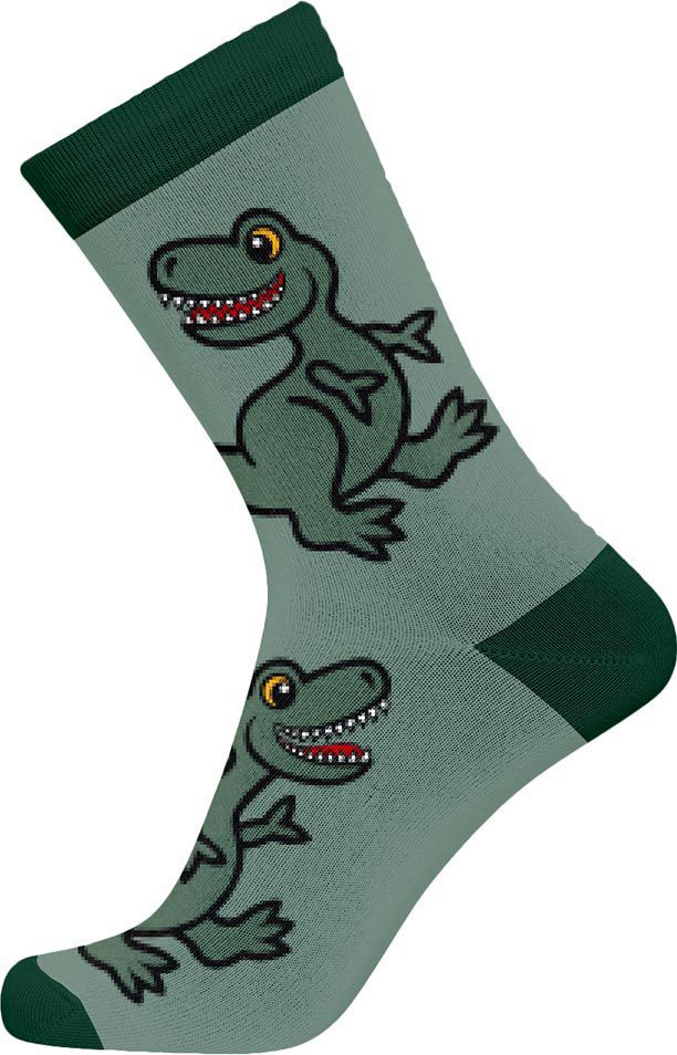 Bo Bendixen Unisex Strümpfe grün T-REX''