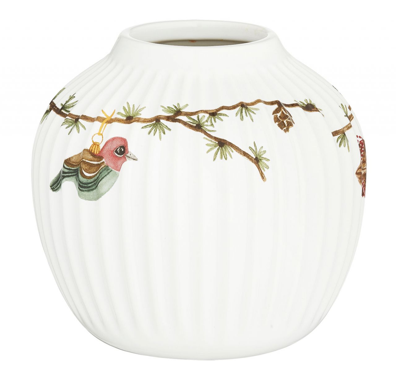 Kähler Design Hammershøi Weihnachten Vase Höhe 13 cm''