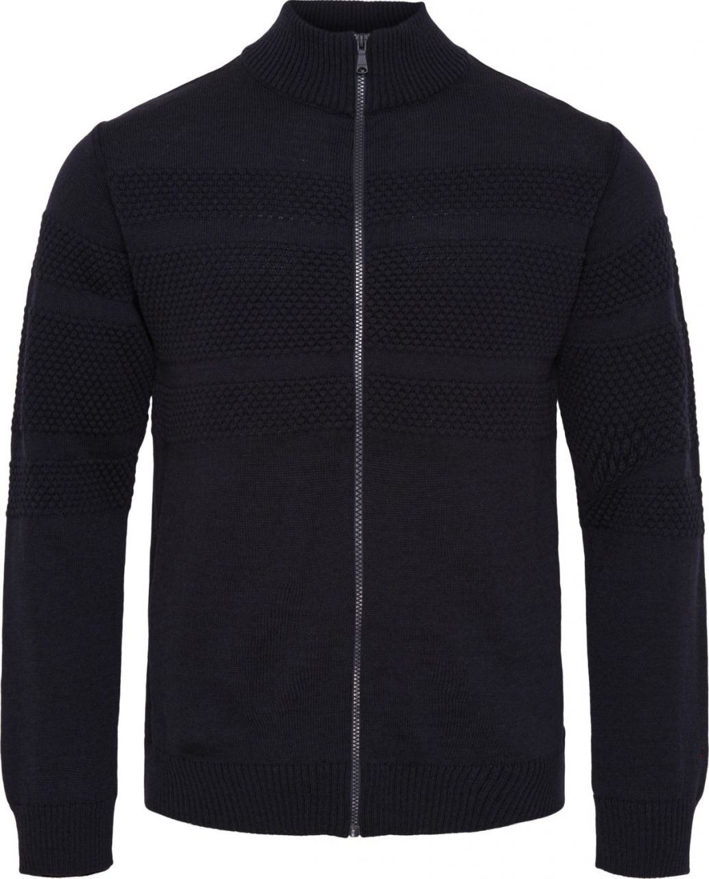 REDGREEN Herren Strickjacke mit Reißverschluss navy Kresten''