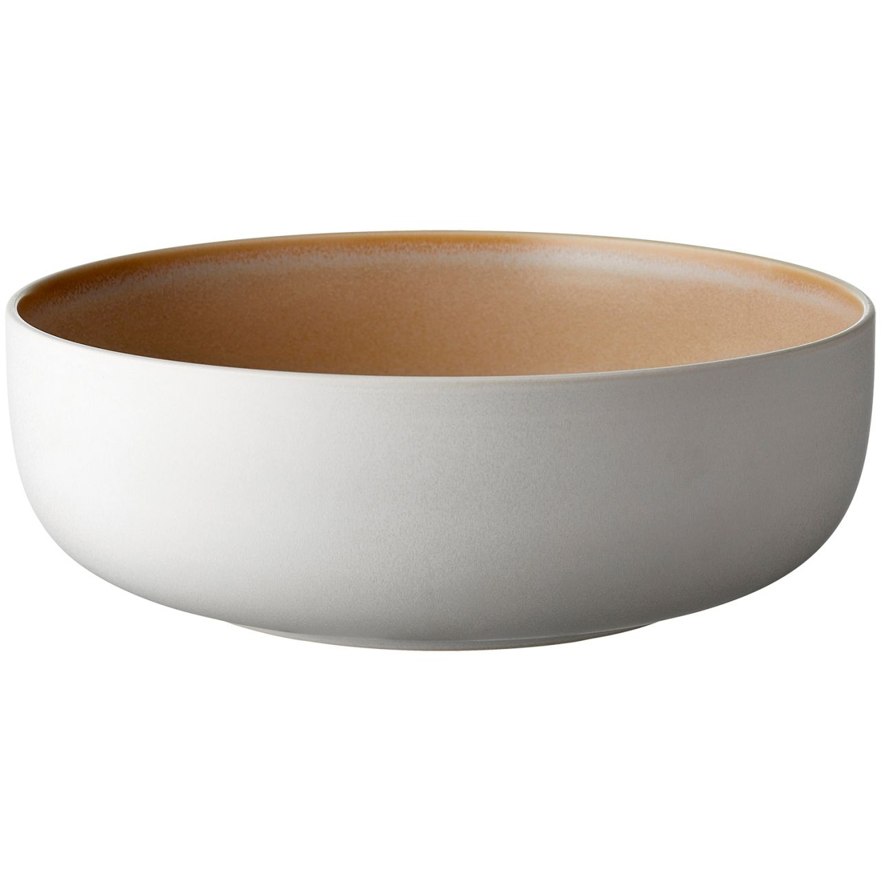 Studio Round North Schüssel Ø 25 cm mattweiß, matt farbig sand''