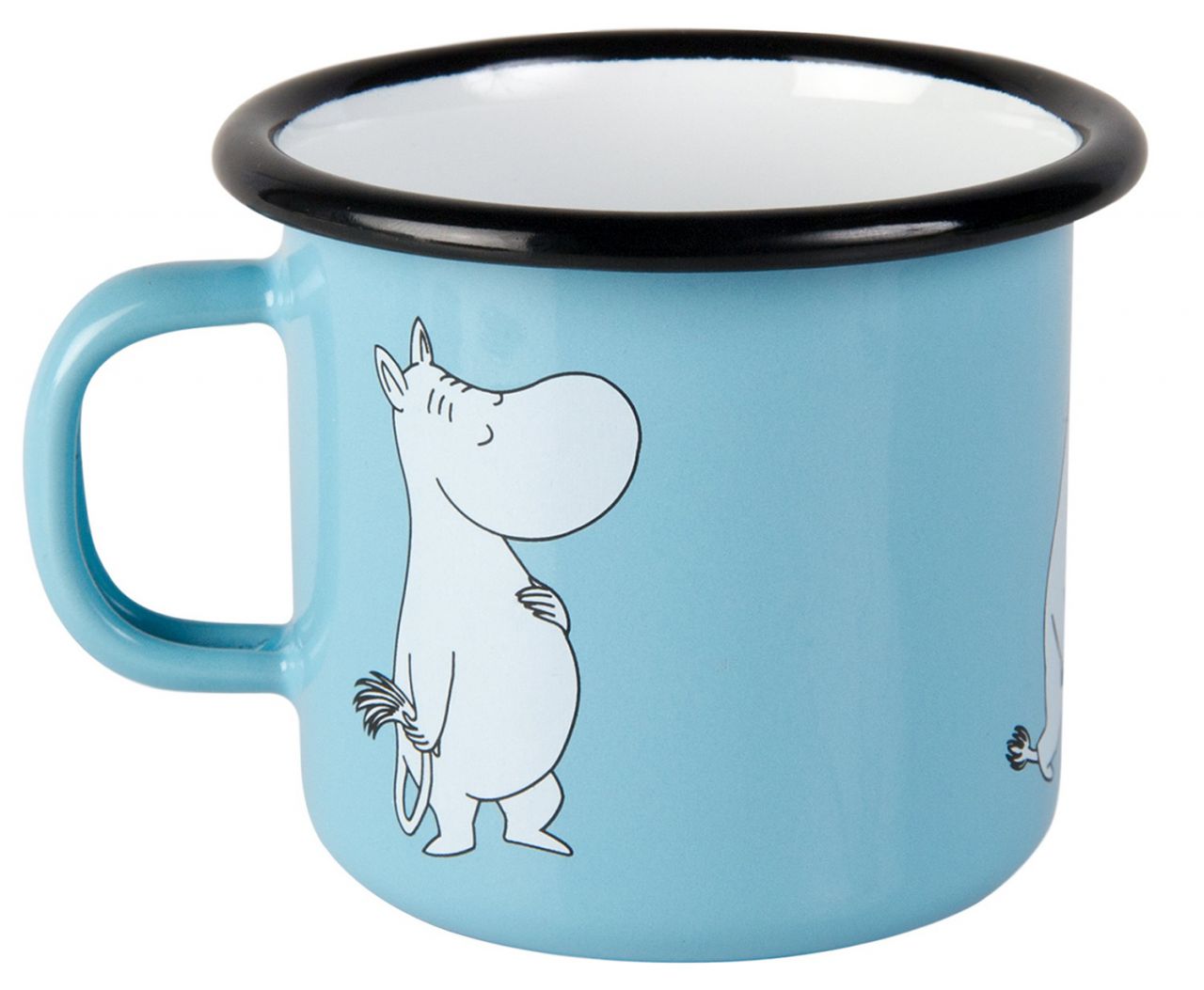 Muurla Mumins Retro Mumins Tasse / Becher Emaille 0,25 l''