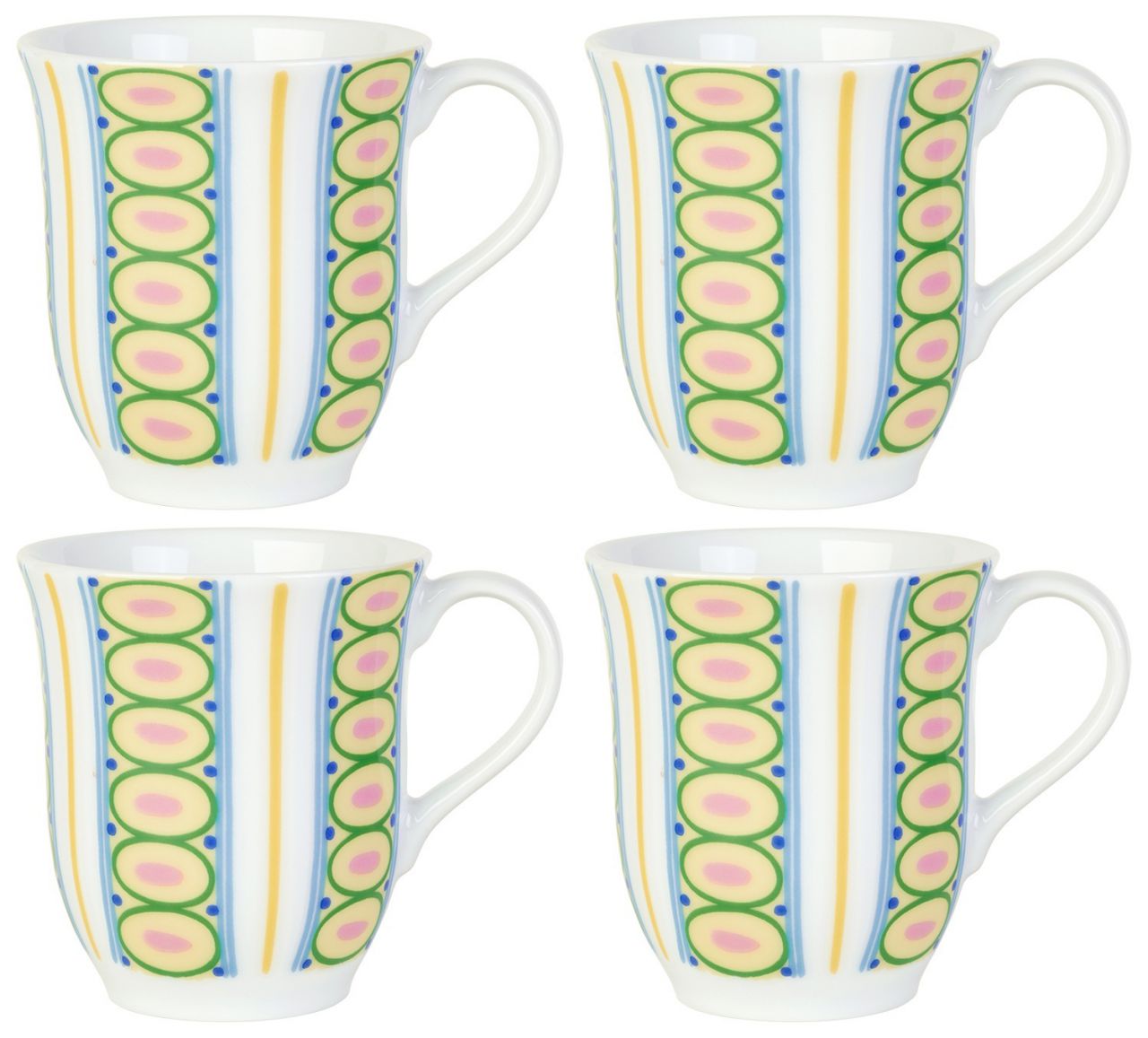 Bjørn Wiinblad Eva Tasse / Becher 0,35 l 4 Stk.''