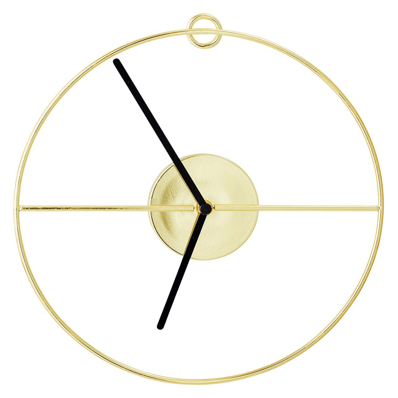 Bloomingville Wanduhr Ø 30 cm gold''