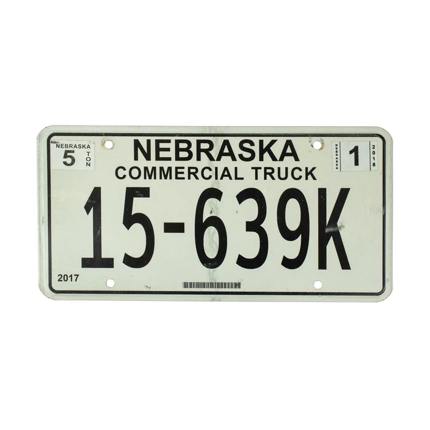 US Kennzeichen Nebraska