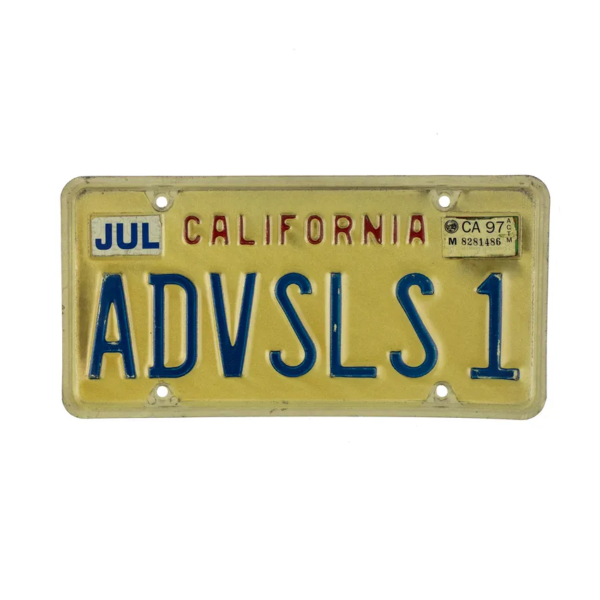 US - Kennzeichen California