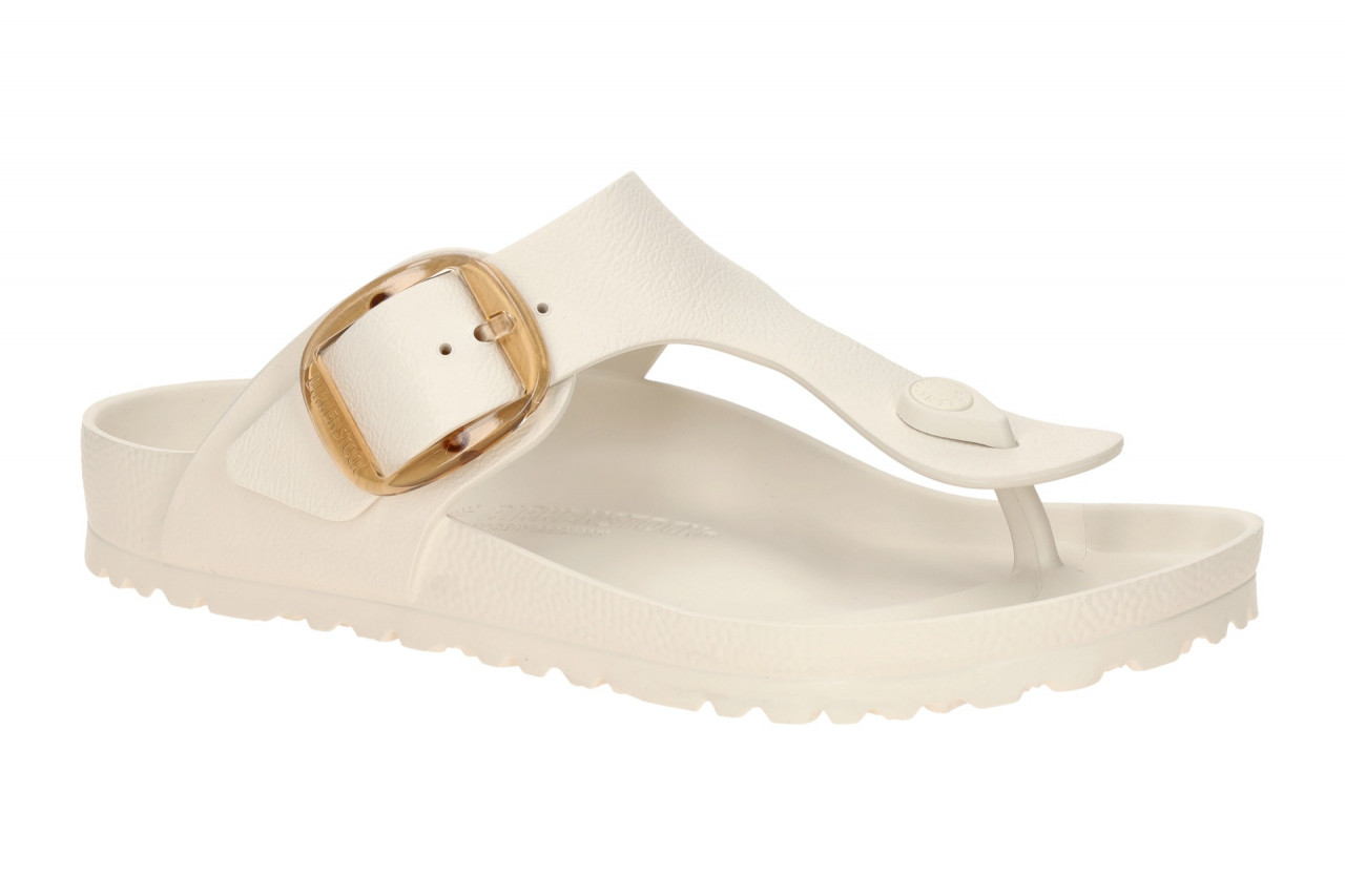 Birkenstock GIZEH BIG BUCKLE EVA 1031366 Damen Zehentrenner Sandale Wei? - eg...