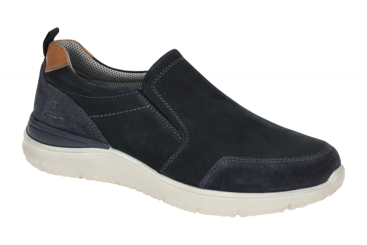 Josef Seibel Herren Slipper Modell 32104 TE095 506 dunkelblau-kombi bequeme H...