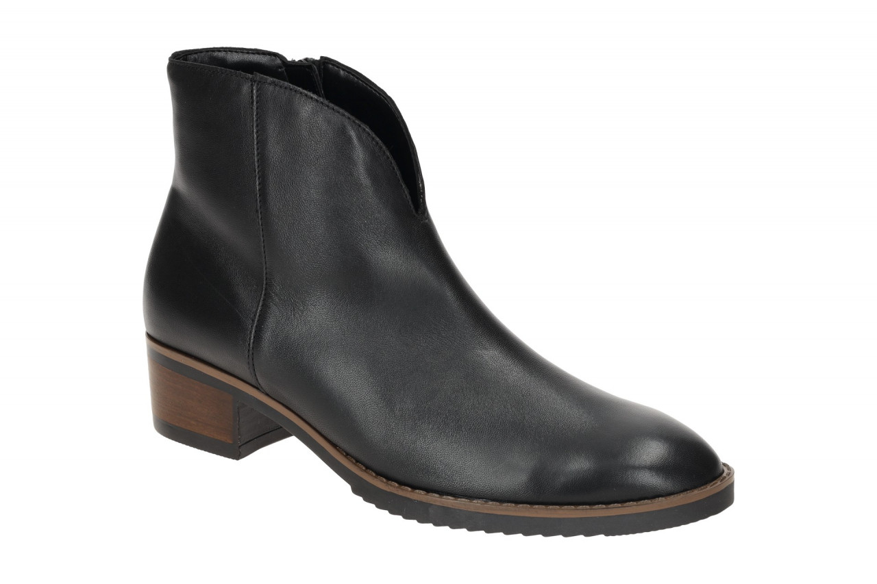 Gabor 75.512 - Best Fitting Damen Stiefeletten Schwarz Braun Glattleder Block...
