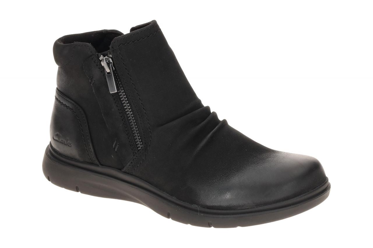 Clarks 26182924 4 Certina Ruby Stiefeletten - Damen Schwarz (Black) bequem mi...
