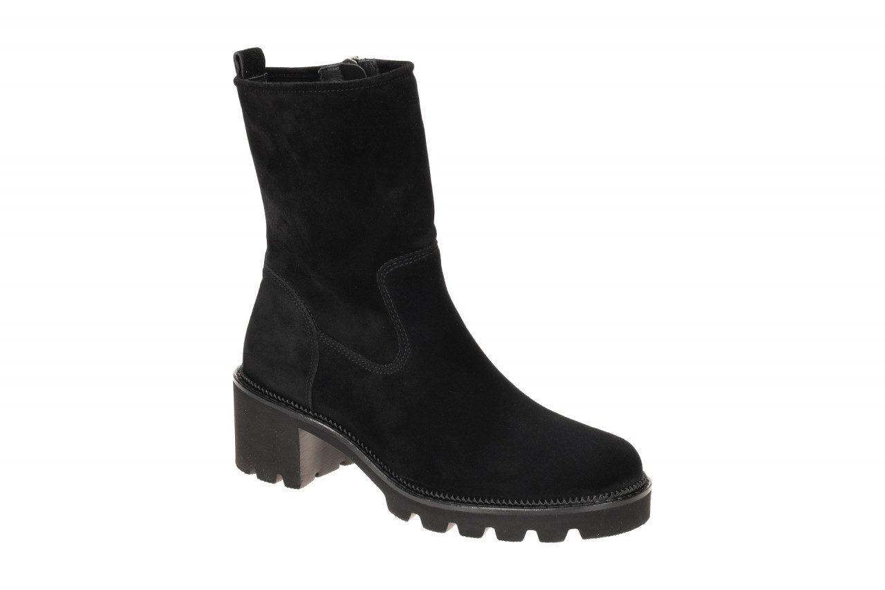 Paul Green Damen Stiefeletten 8133-010 Schwarz Elegant XL Plateau Absatz