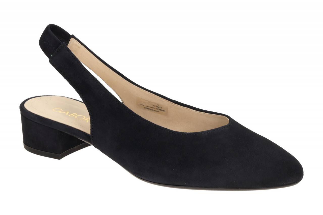 Gabor 81.520.16 dunkel-blau - Sling Pumps f?r Damen