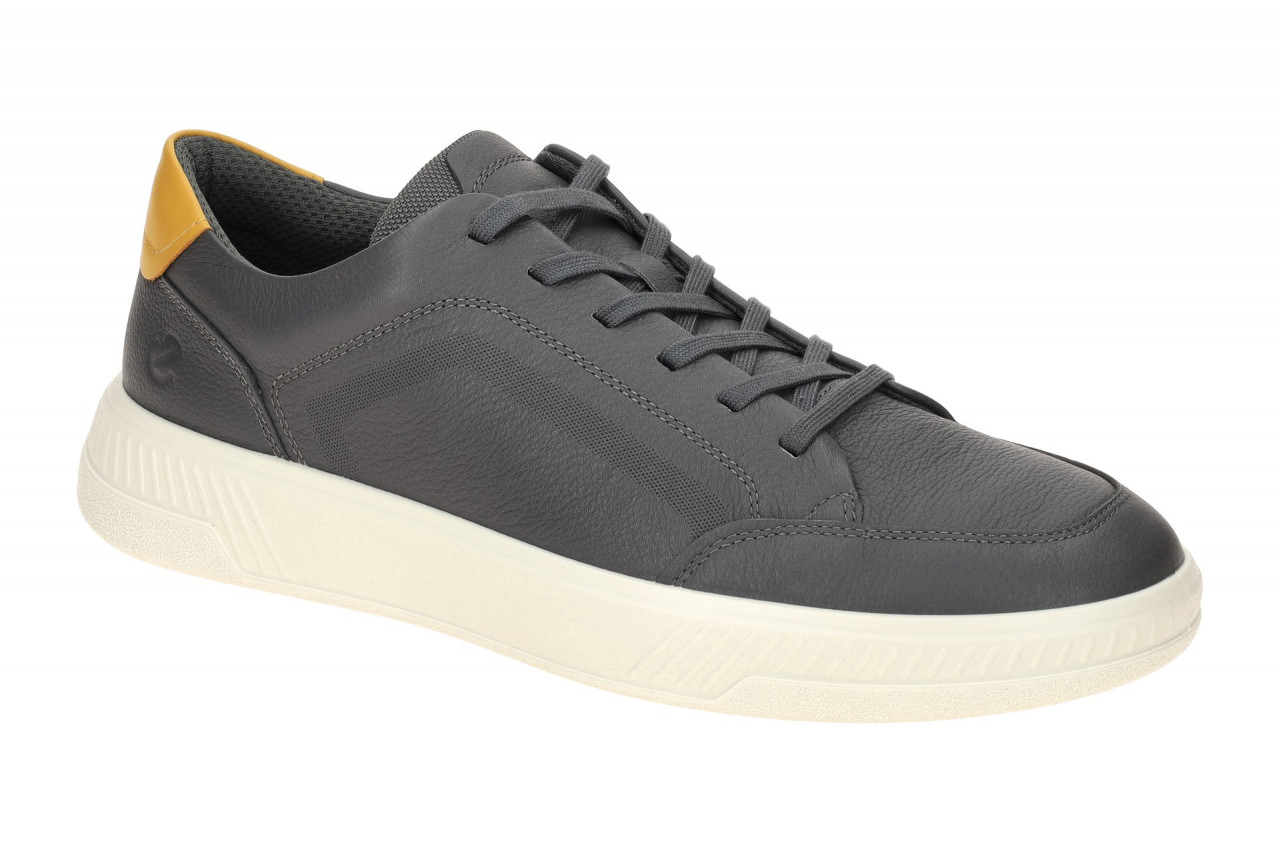 Ecco 55160461376 MOVE Herren Lace Up Halbschuhe Grau Magnet/Nutmeg Brown